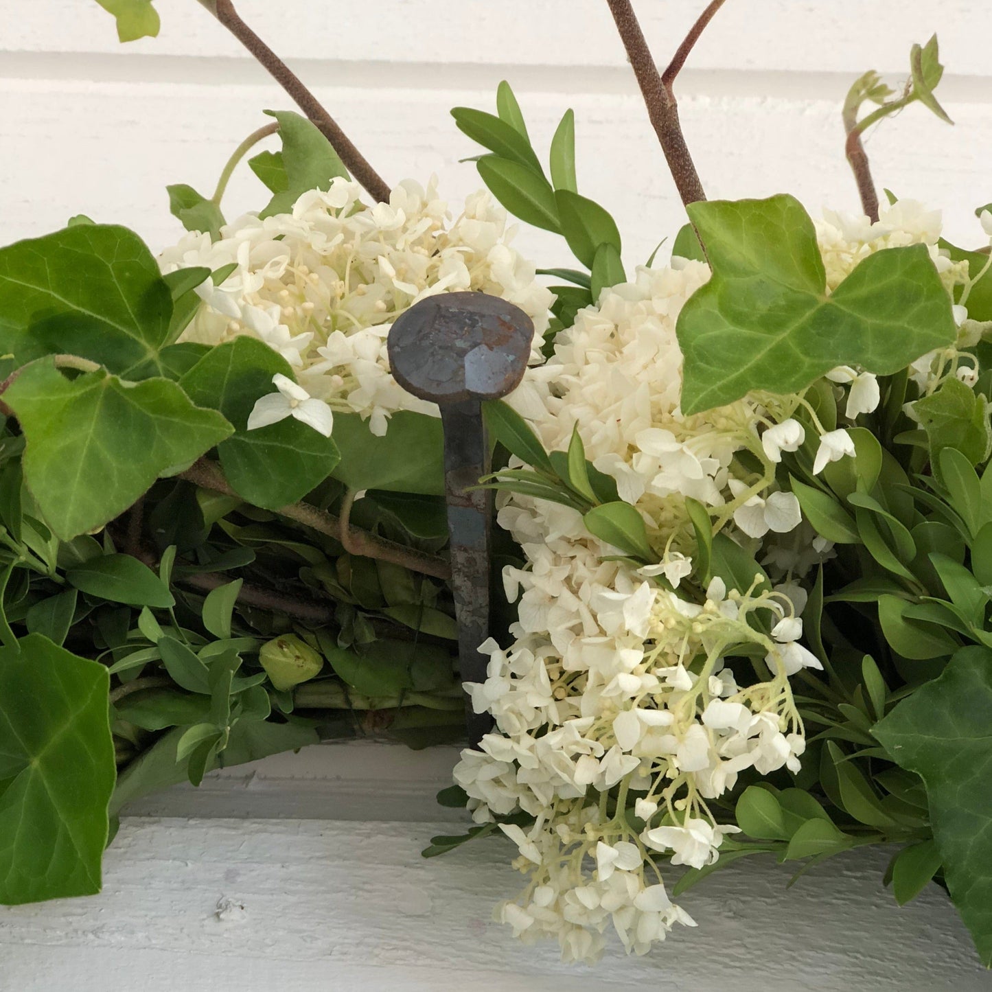 Unik by Hand Dekorationer Handsmidd spik – väggkrok i stål 20 cm